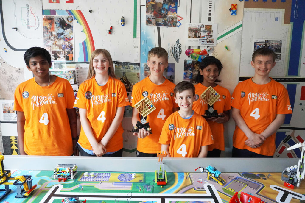 NXT EV3lution kæmpede videre i USA FIRST LEGO League